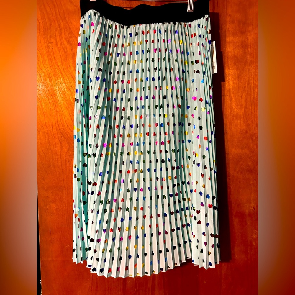 Colorful Pleated Women's Skirt